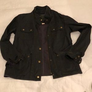J. Crew Relaxed Boyfriend Fields Jacket Sz S